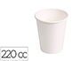 VASO DE CARTON BIODEGRADABLE BLANCO 200 ML PAQUETE DE 50 UNIDADES