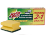 ESTROPAJO SALVAUAS SCOTCH BRITE FIBRA VERDE PAQUETE 2+1 GRATIS