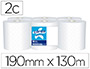 PAPEL SECAMANOS AMOOS 2 CAPAS 192 MM X 130 MT PAQUETE DE 6 ROLLOS